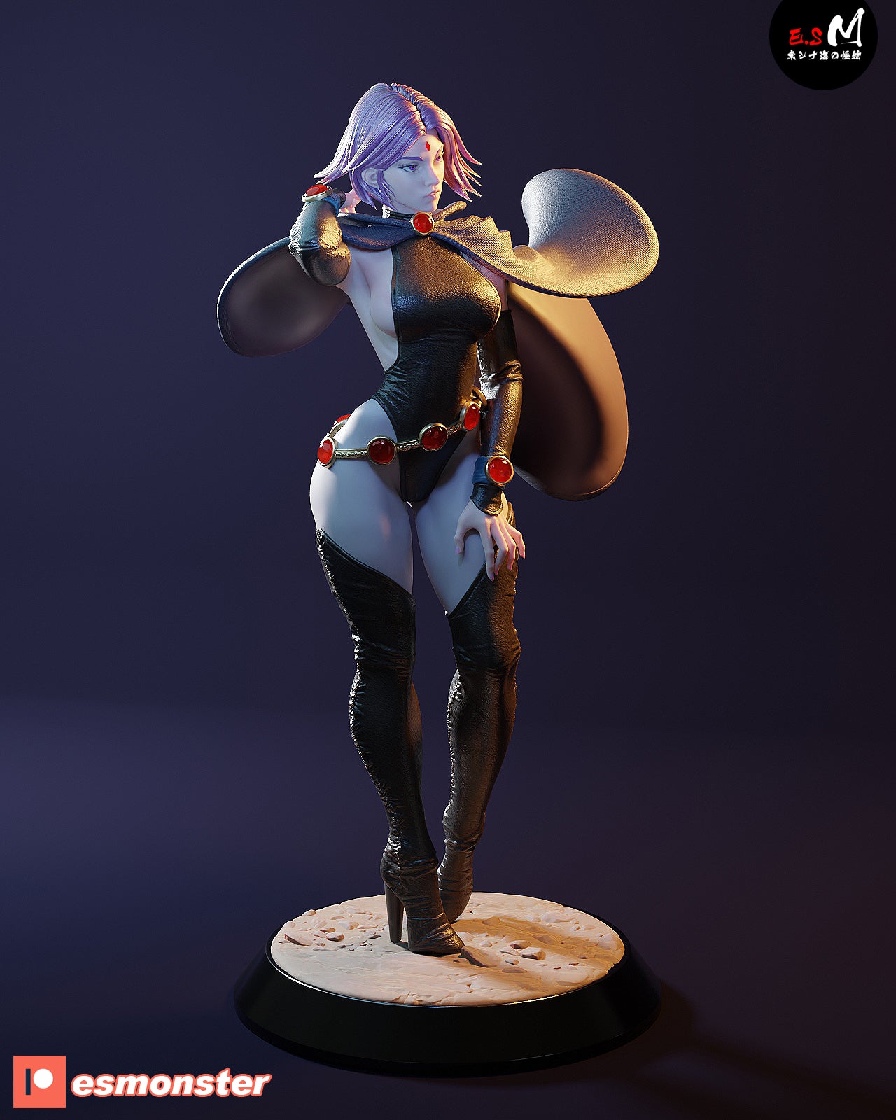 Raven Statue