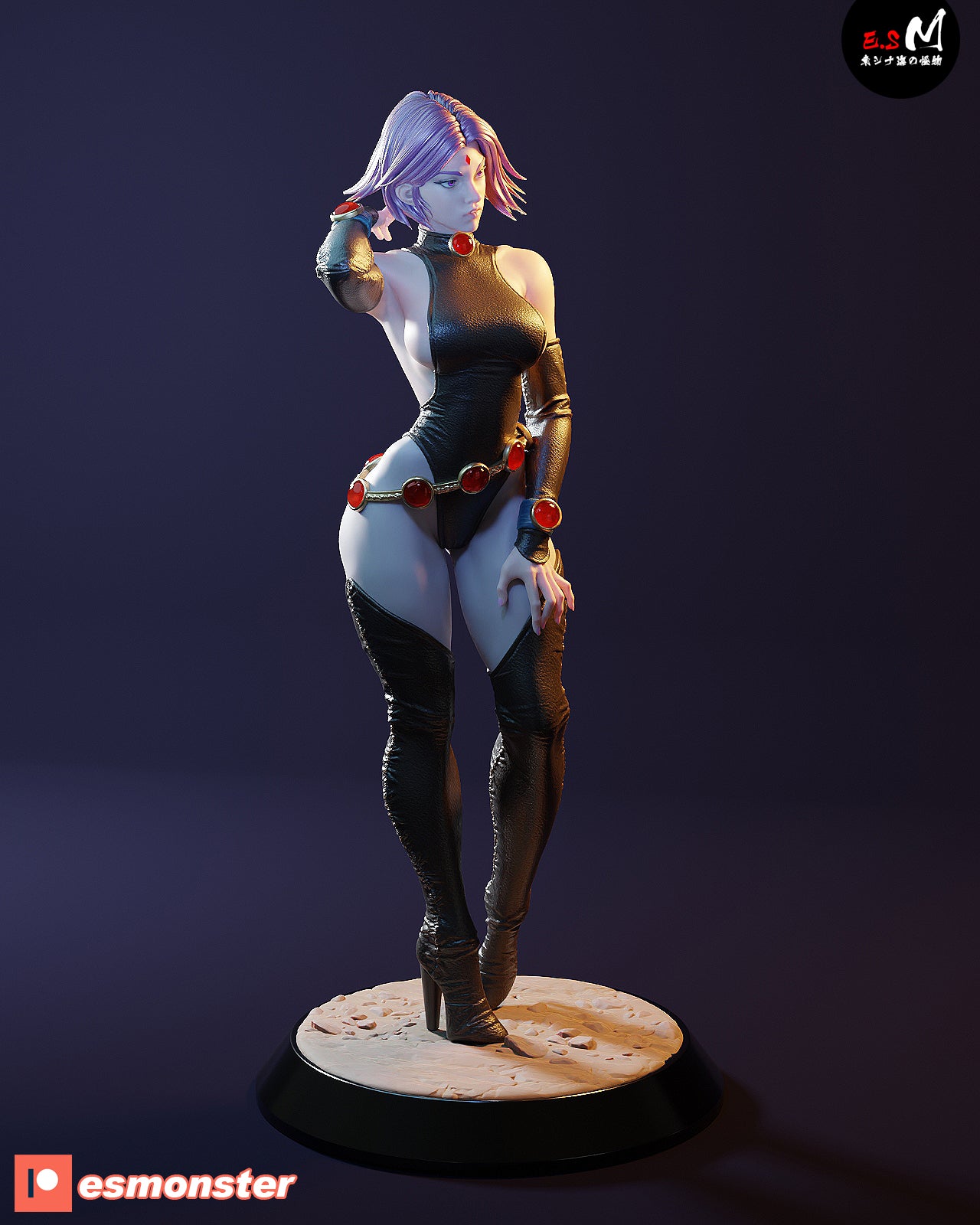 Raven Statue