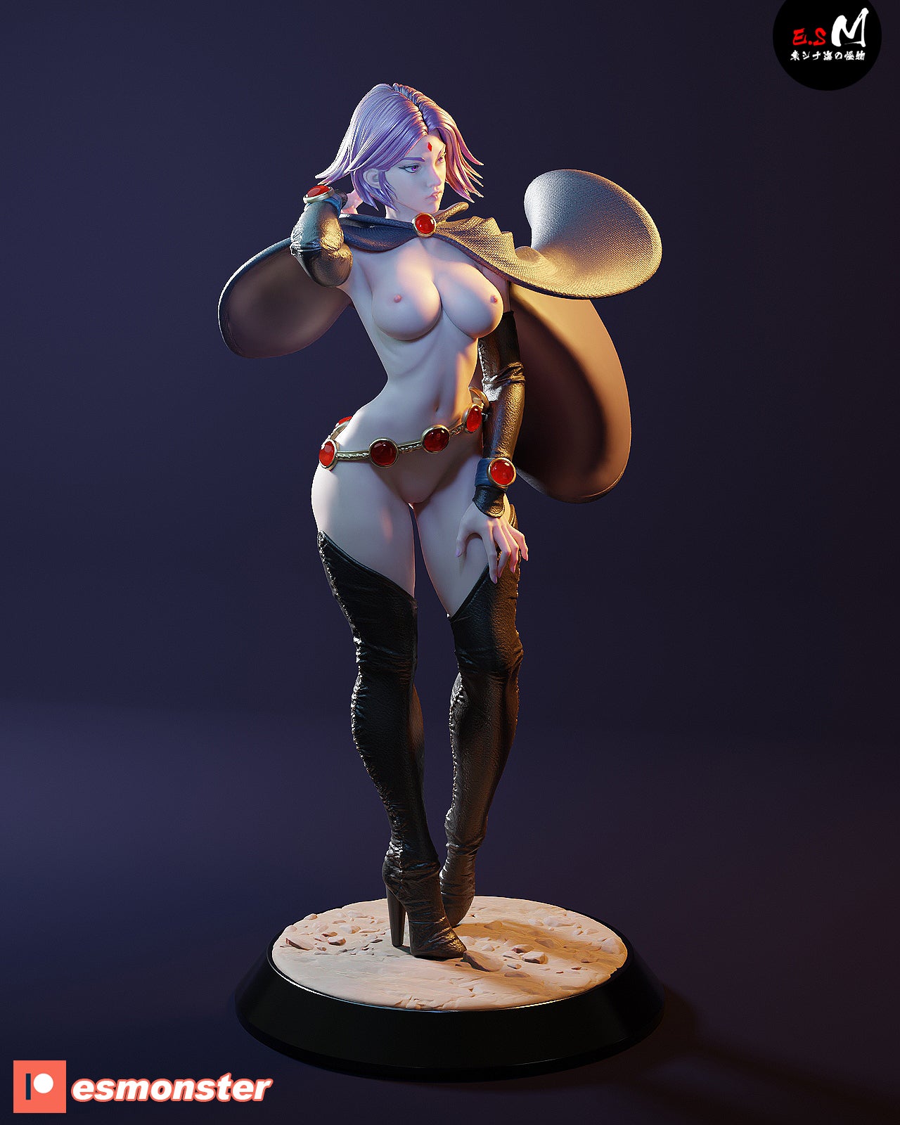 Raven Statue