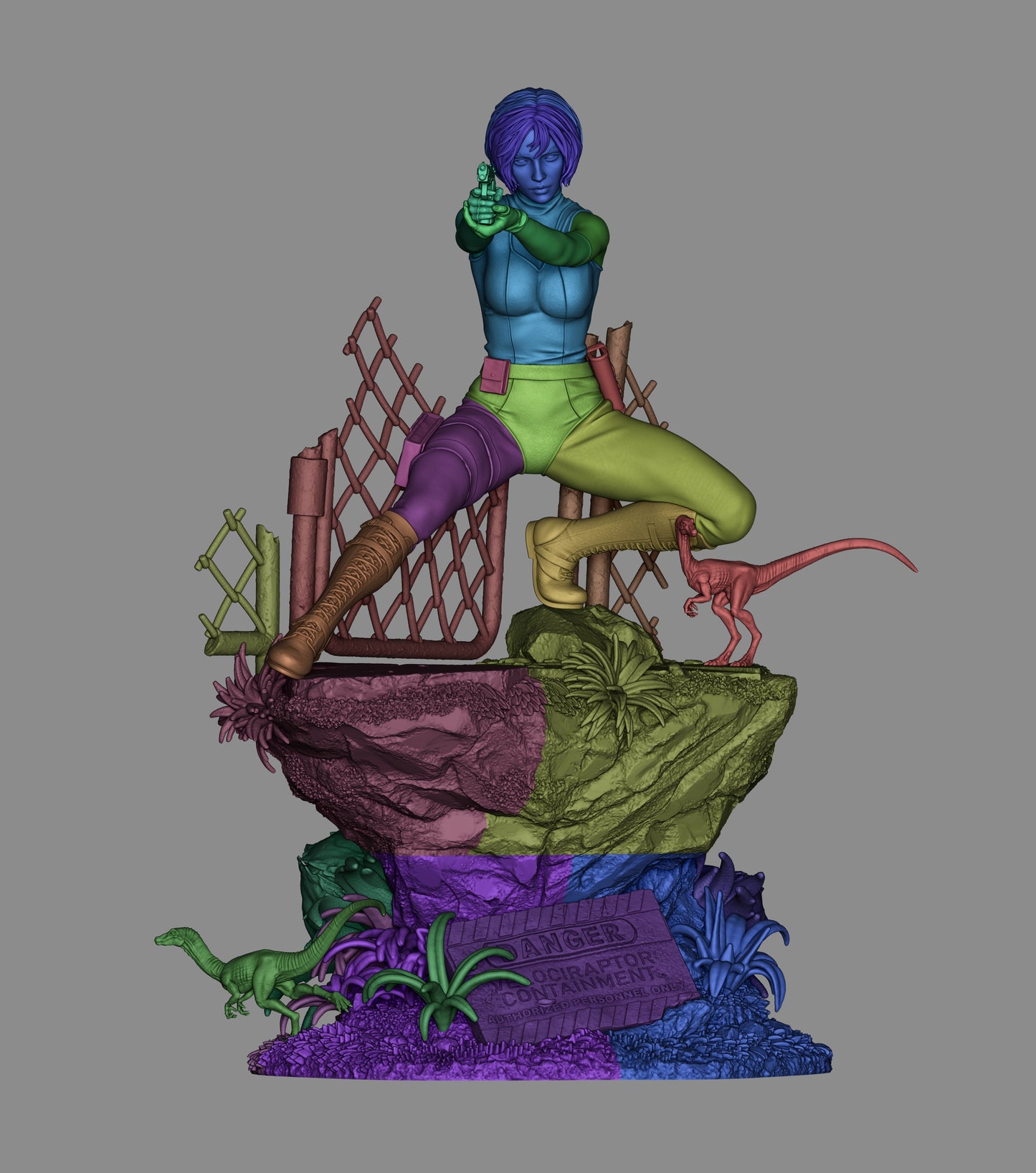 Regina Statue 3D-Printed Kit