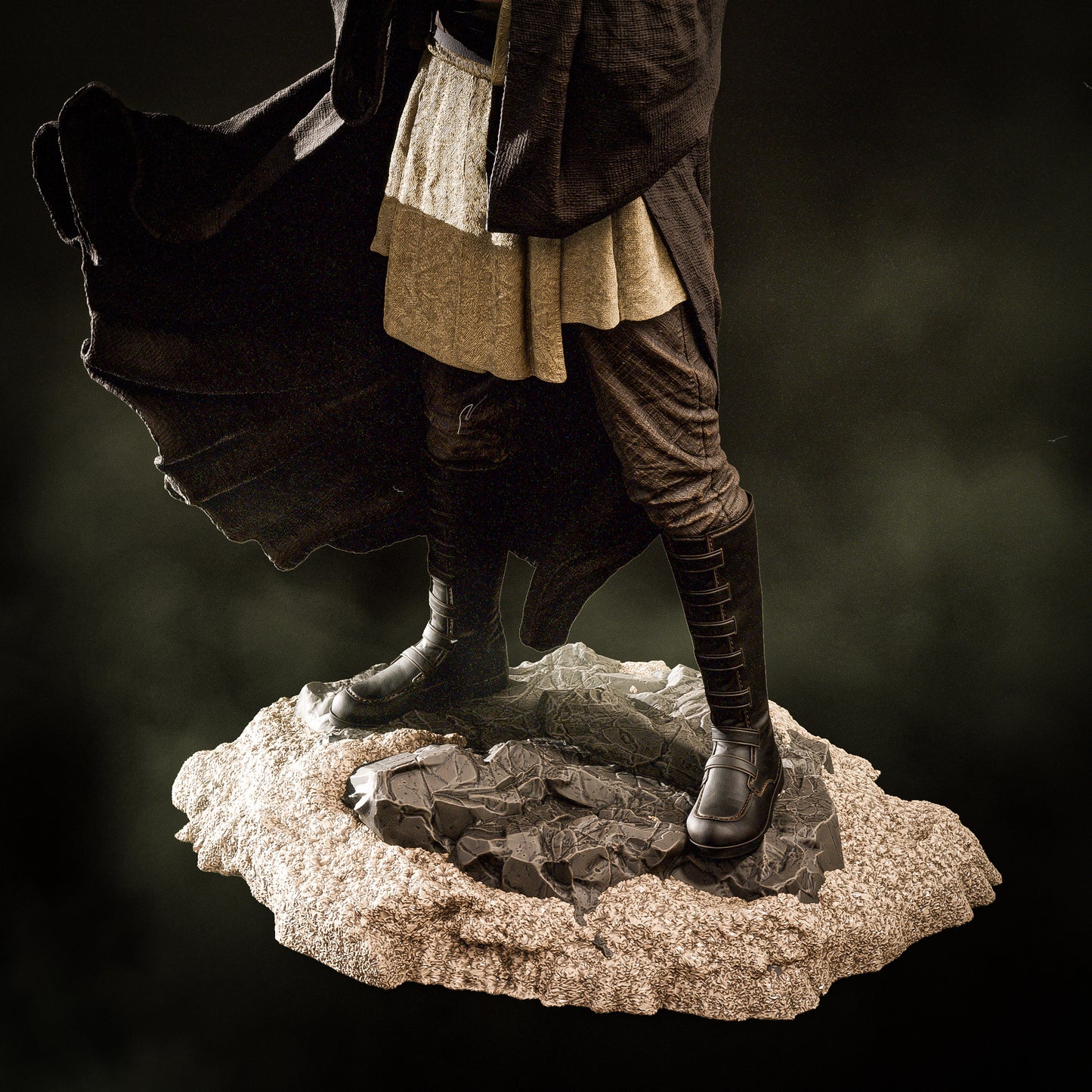 Qui Gon Jinn Statue