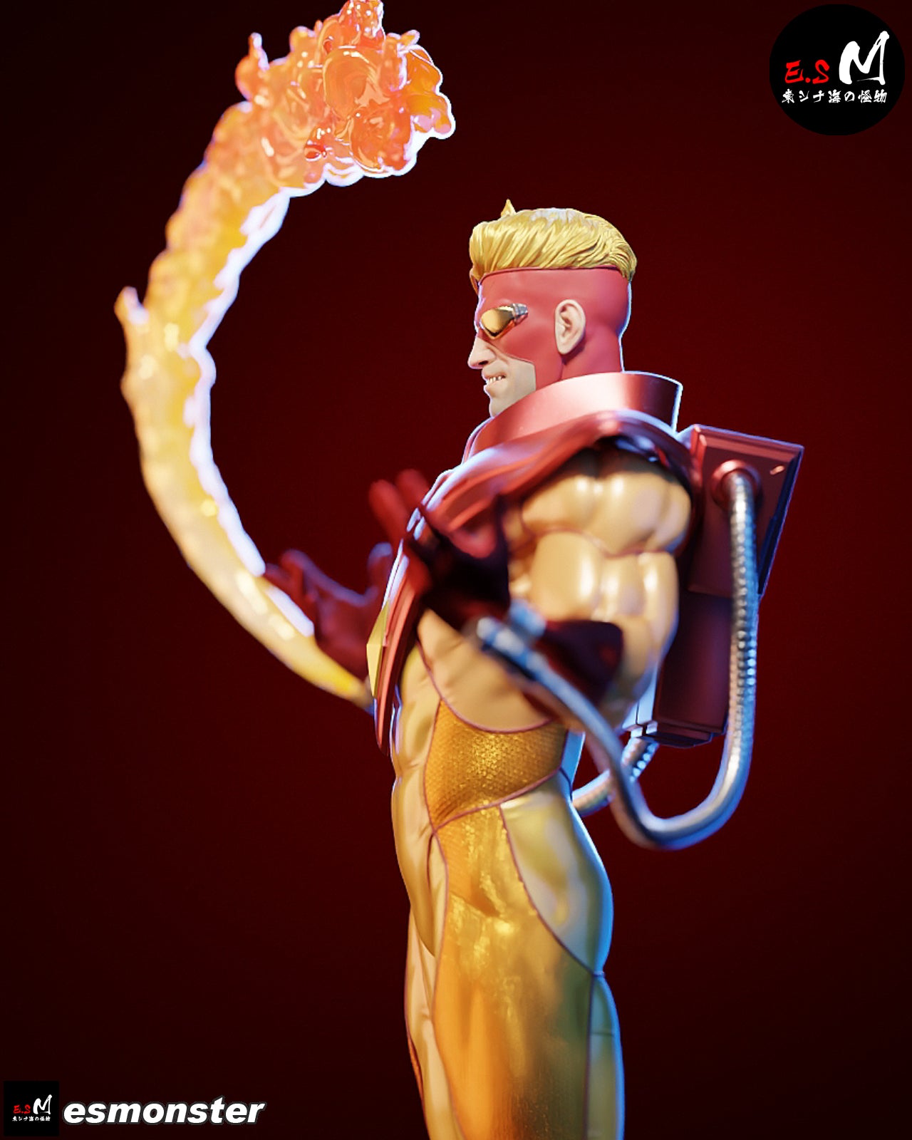 Pyro Statue 3D-Printed Kit