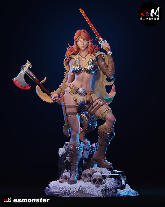 Red Sonja Statue