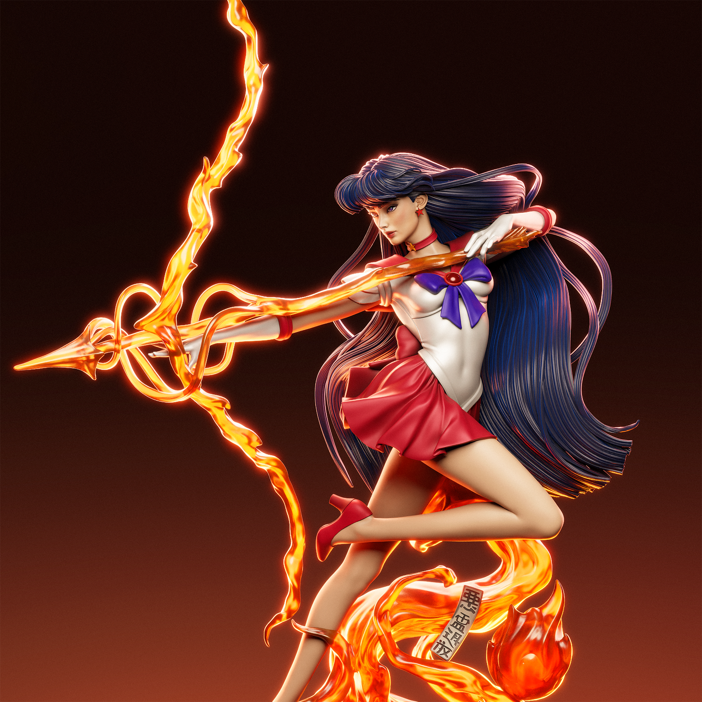 Rei Hino Statue