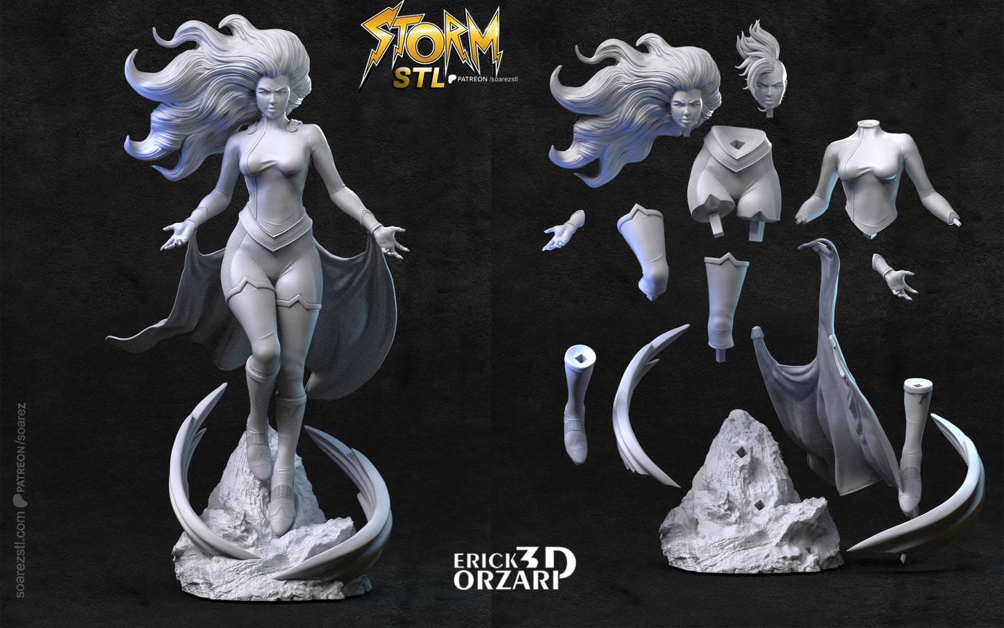 Storm Statue