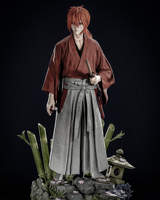Kenshin Himura Statue