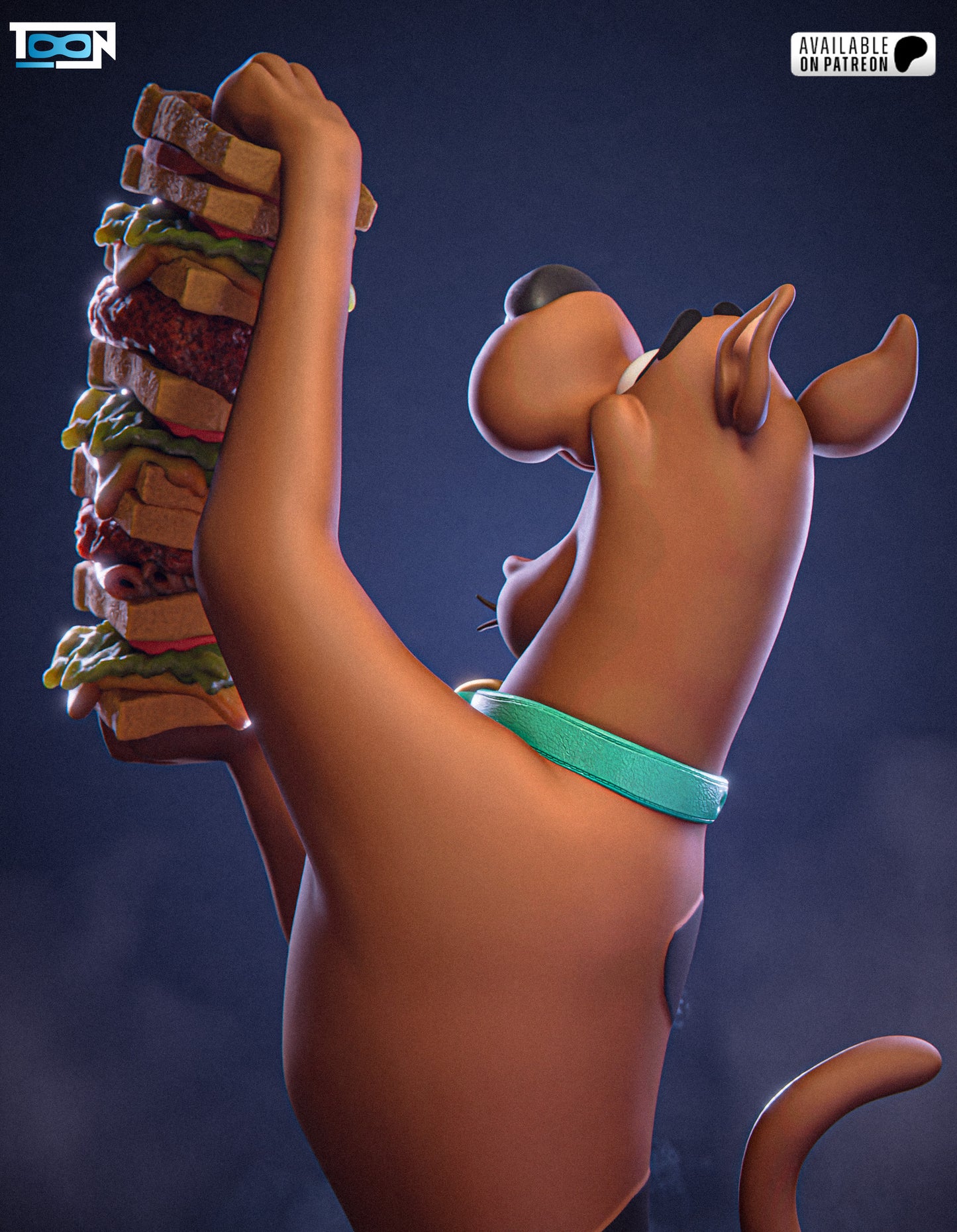Scooby Doo Statue