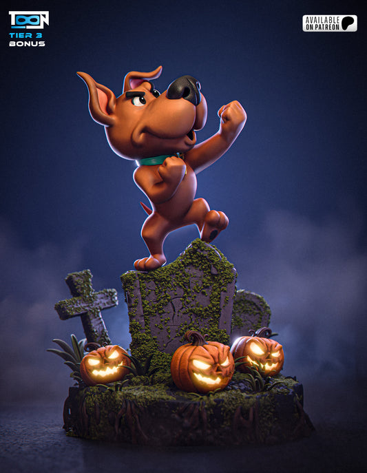 Scrappy Doo Statue