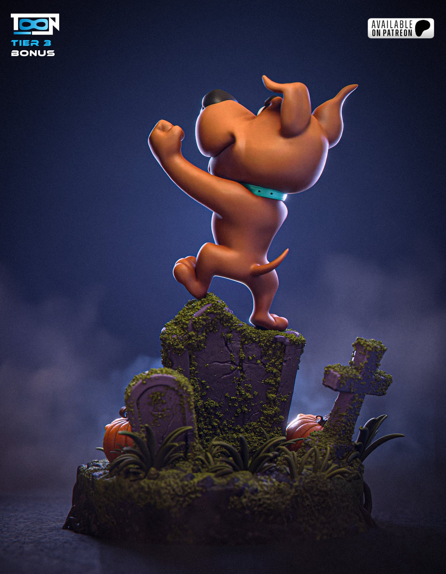Scrappy Doo Statue