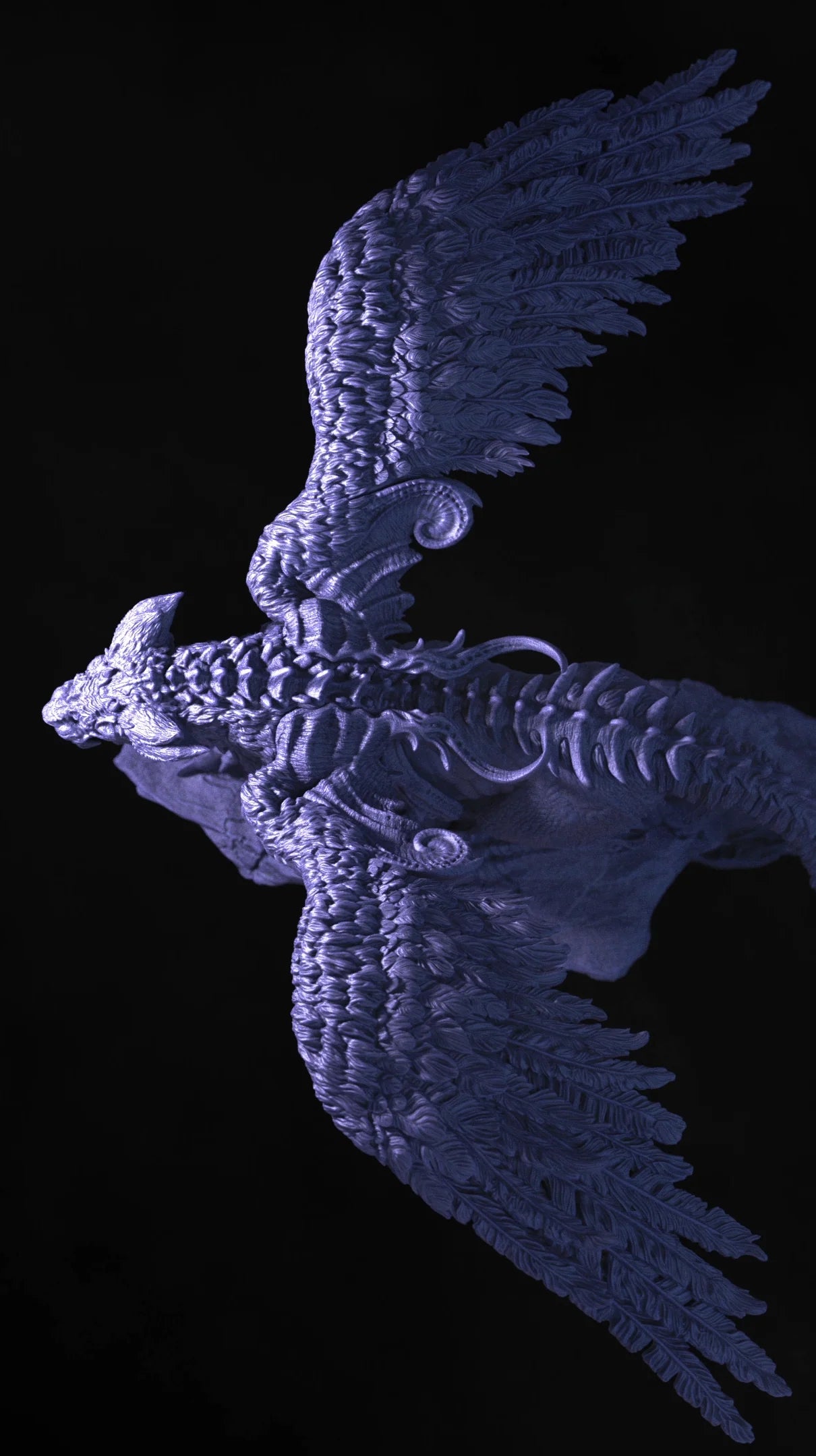 Kojiro - Panther Evolution Statue