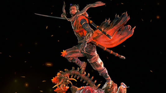 Sekiro Statue 3D-Printed Kit