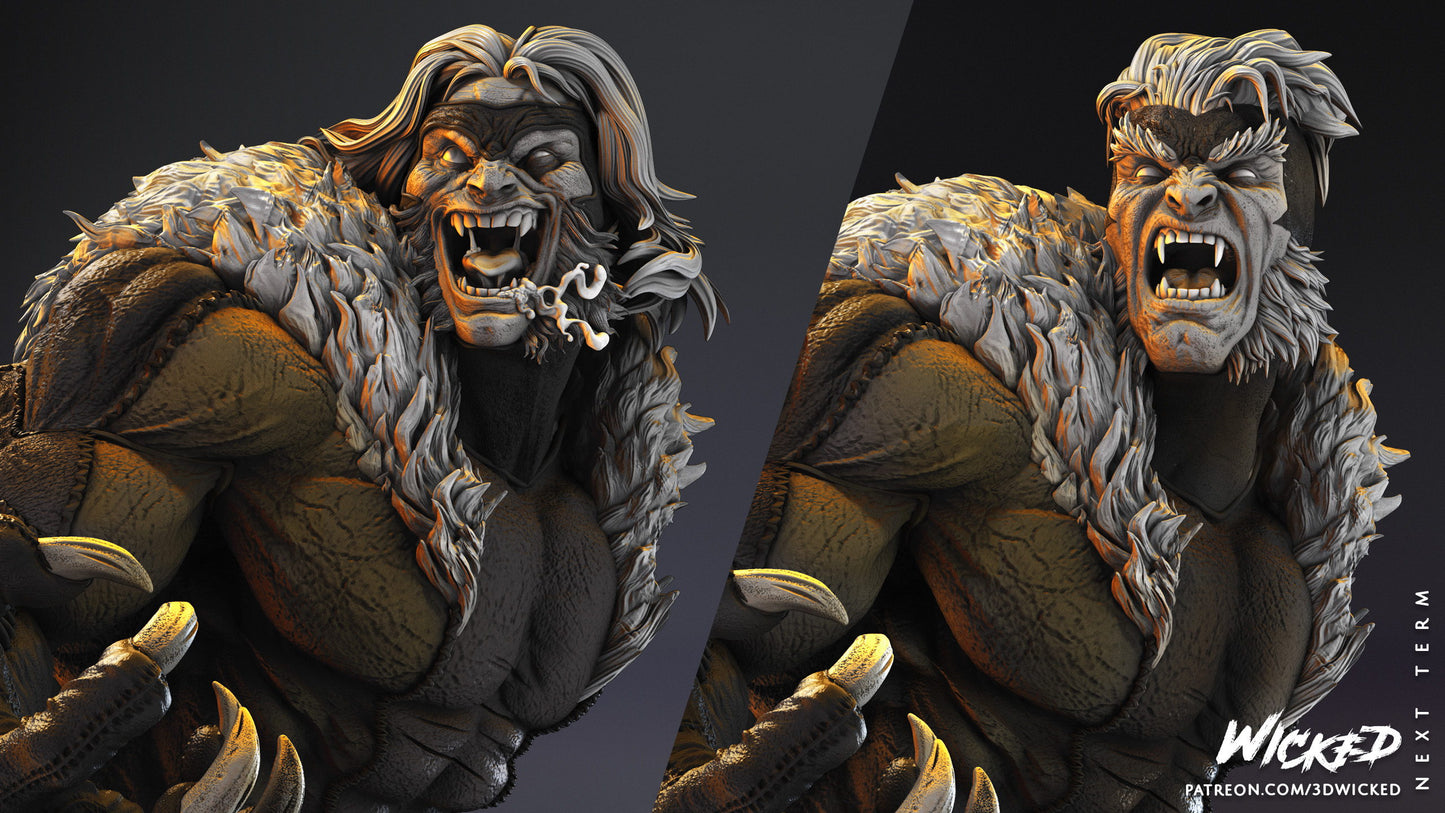 Sabretooth (X-Men) Statue