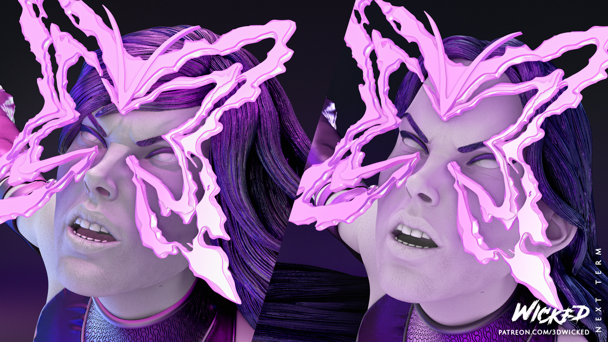 Psylocke Statue