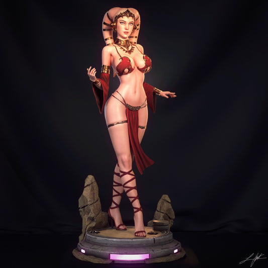 Twilek Hostess Statue