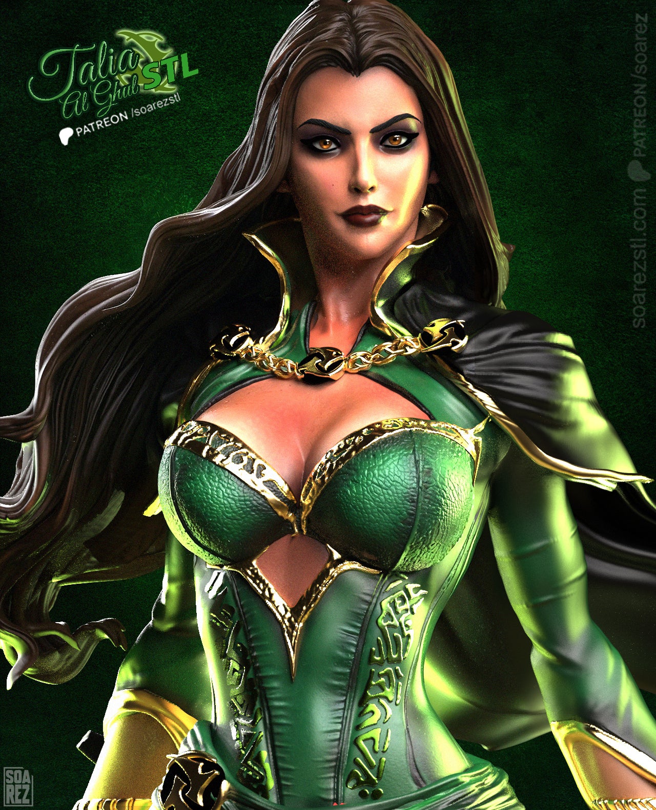 Talia Al Ghul Statue