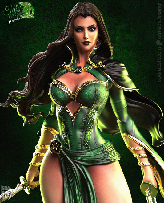 Talia Al Ghul Statue