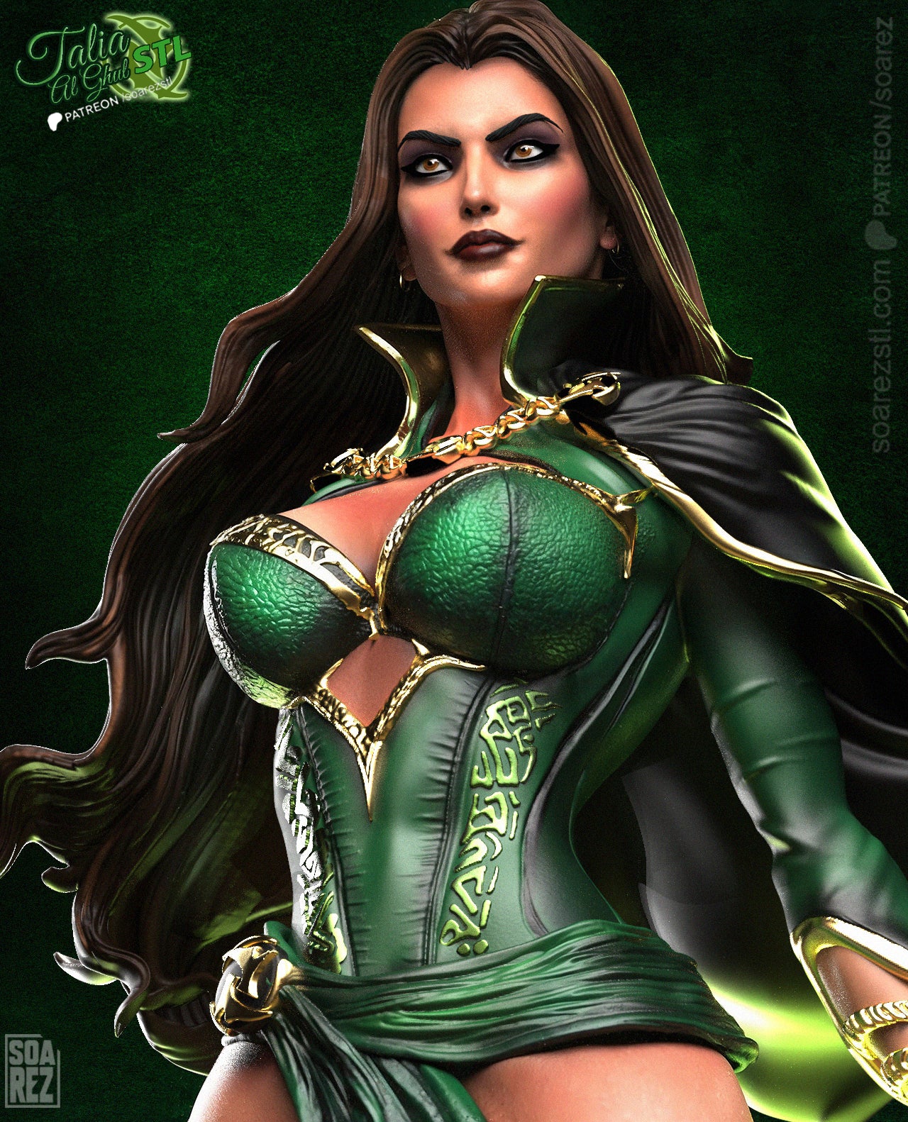 Talia Al Ghul Statue