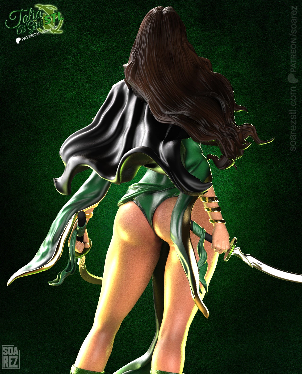 Talia Al Ghul Statue