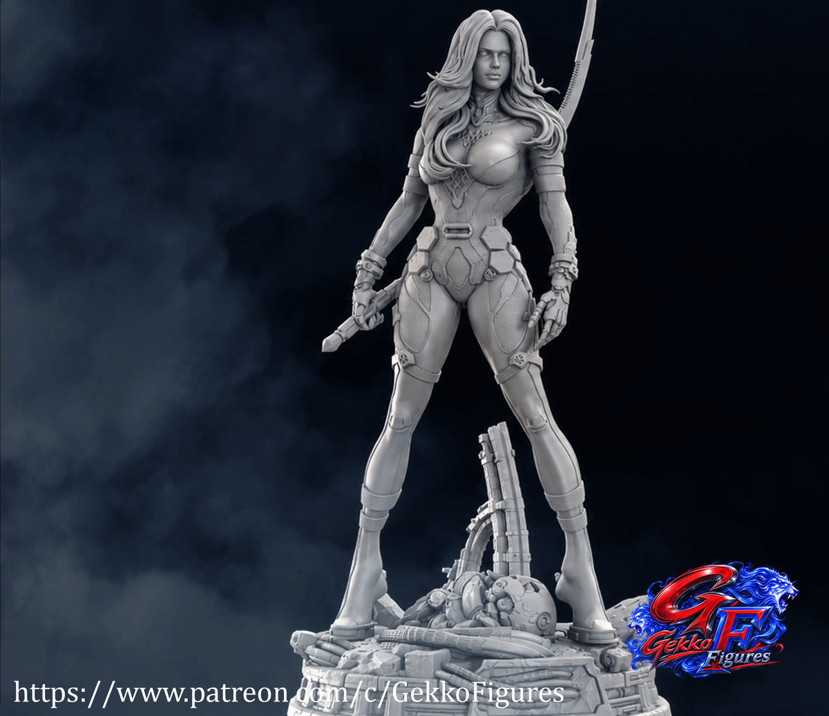 Tachy Statue 3D-Printed Kit