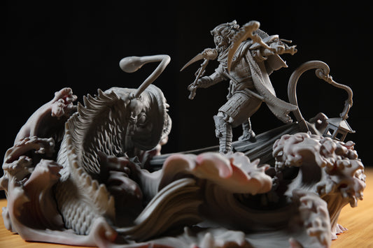 Tanuki - The Scourge Of Osore Statue