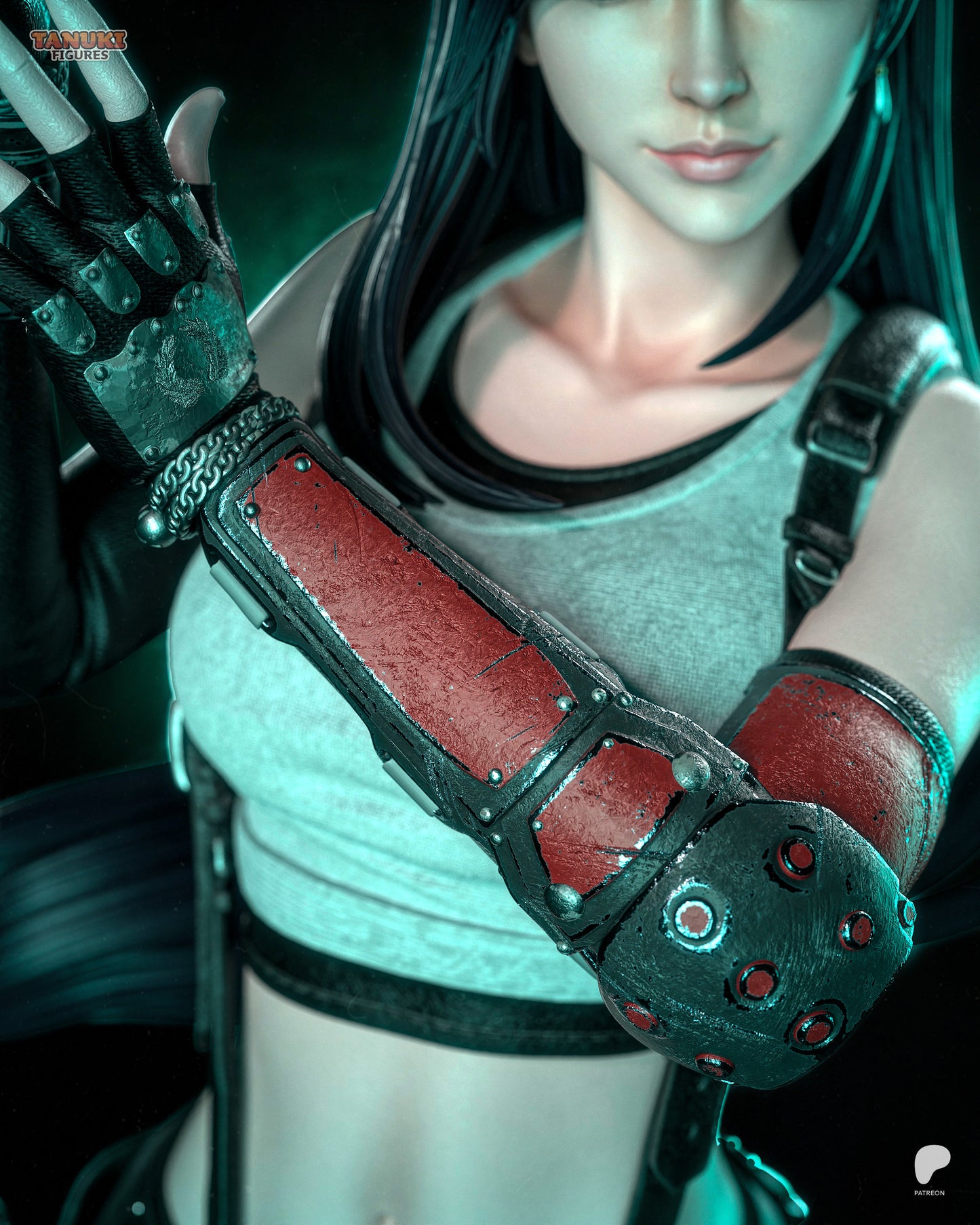 Tifa Statue 3D-Printed Kit
