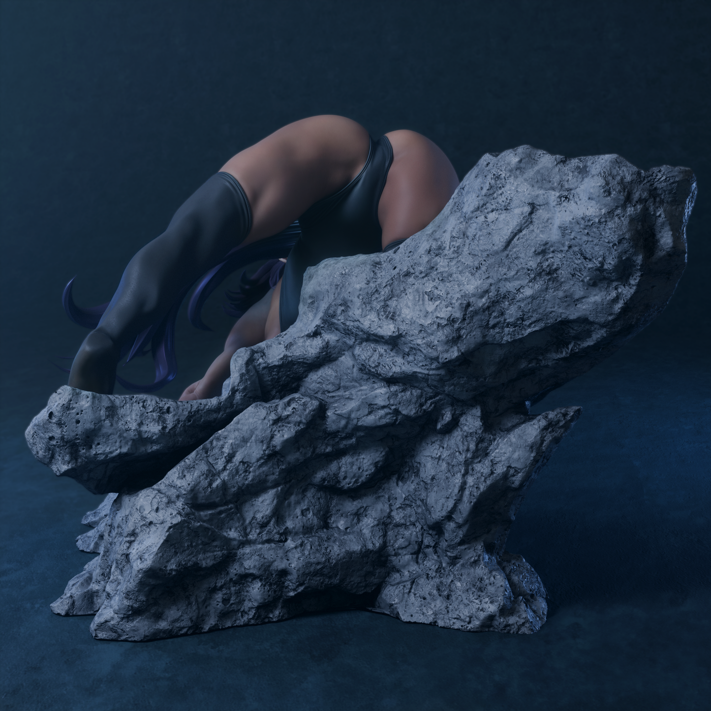 Yoruichi Statue