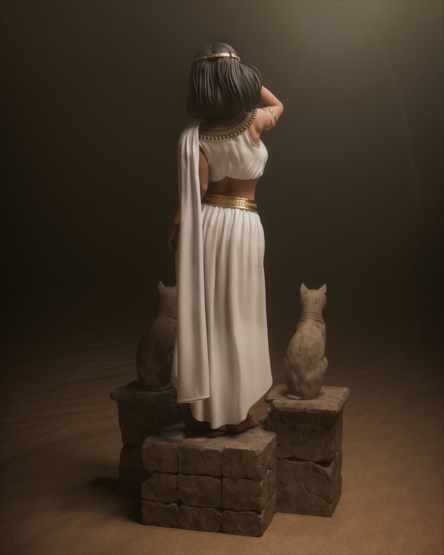 Cleopatra Statue