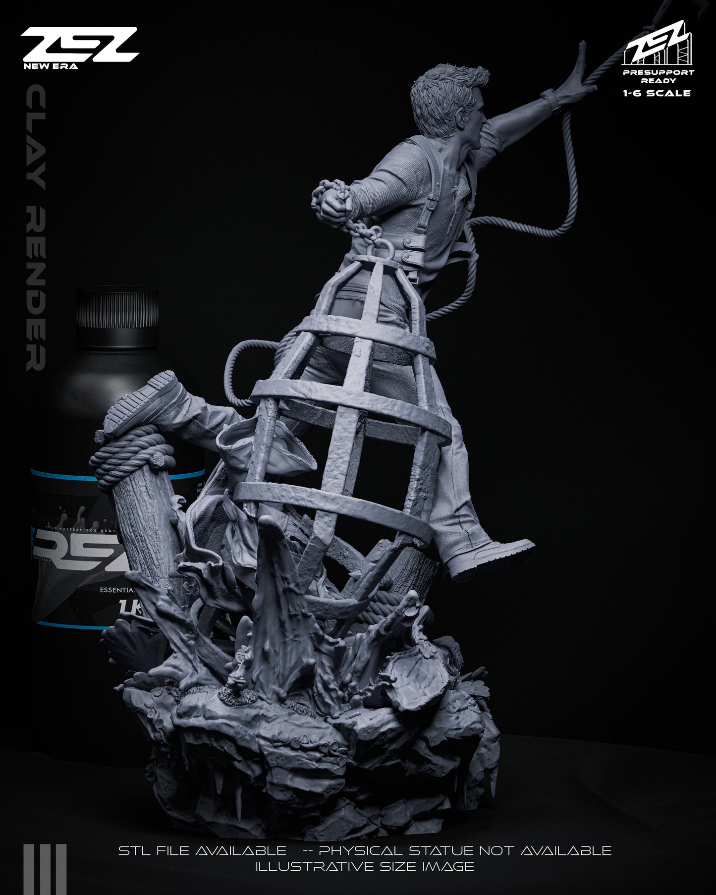 Nathan Drake Statue