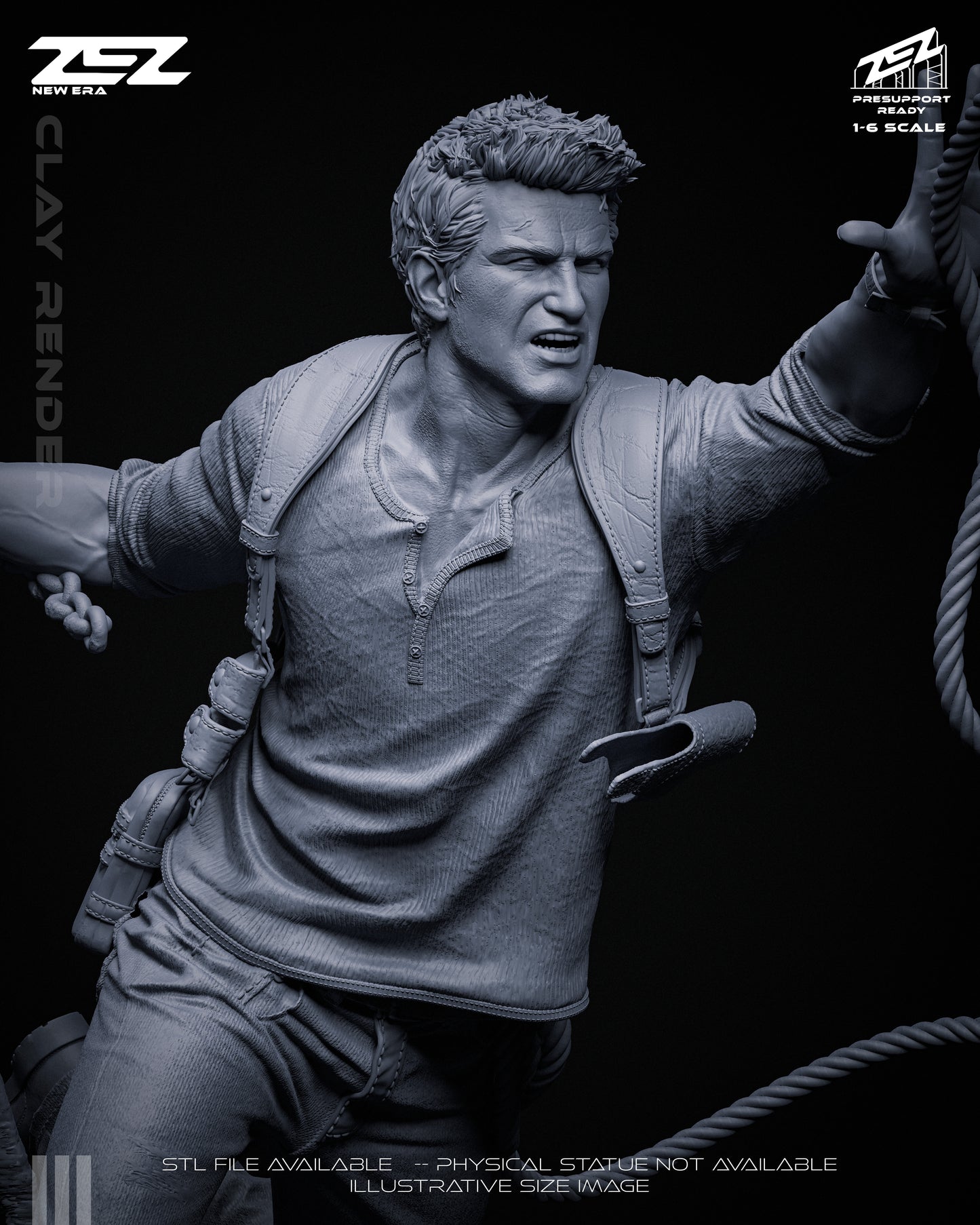 Nathan Drake Statue