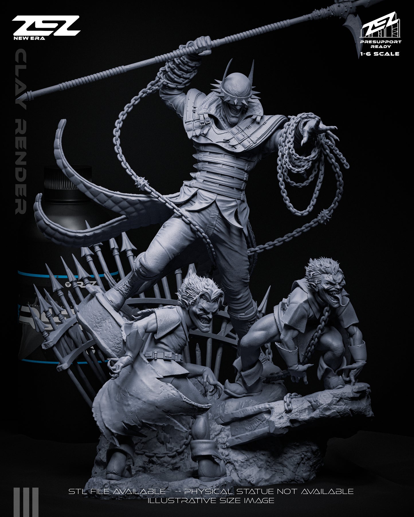 Batman Who Laughs Statue