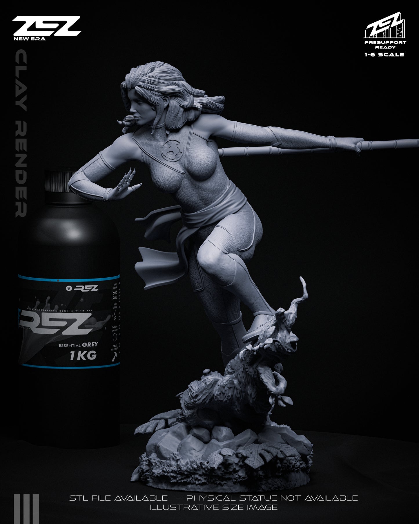 Cheetara Statue