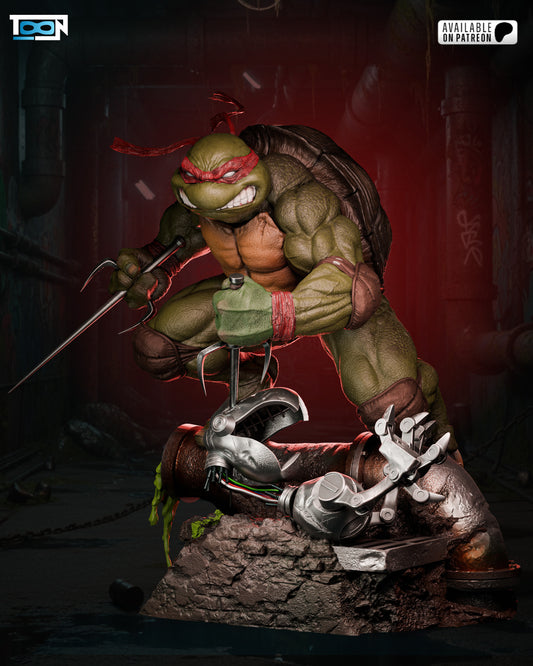 Raphael TMNT Statue