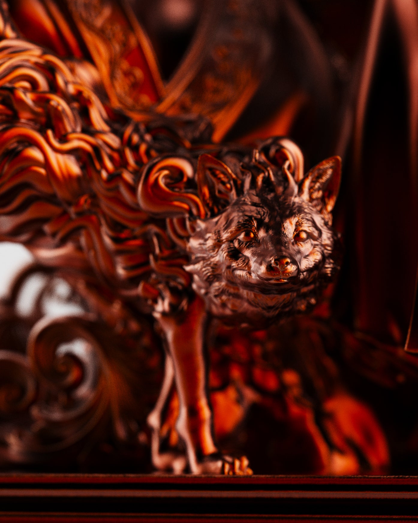 Veil of Kitsune Statue