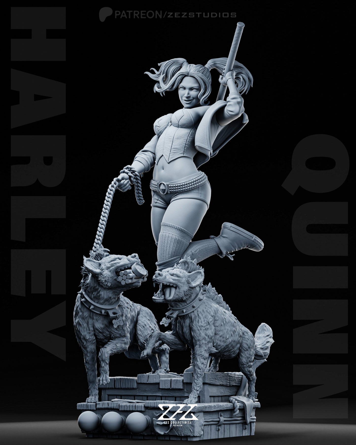 Harley Quinn Statue