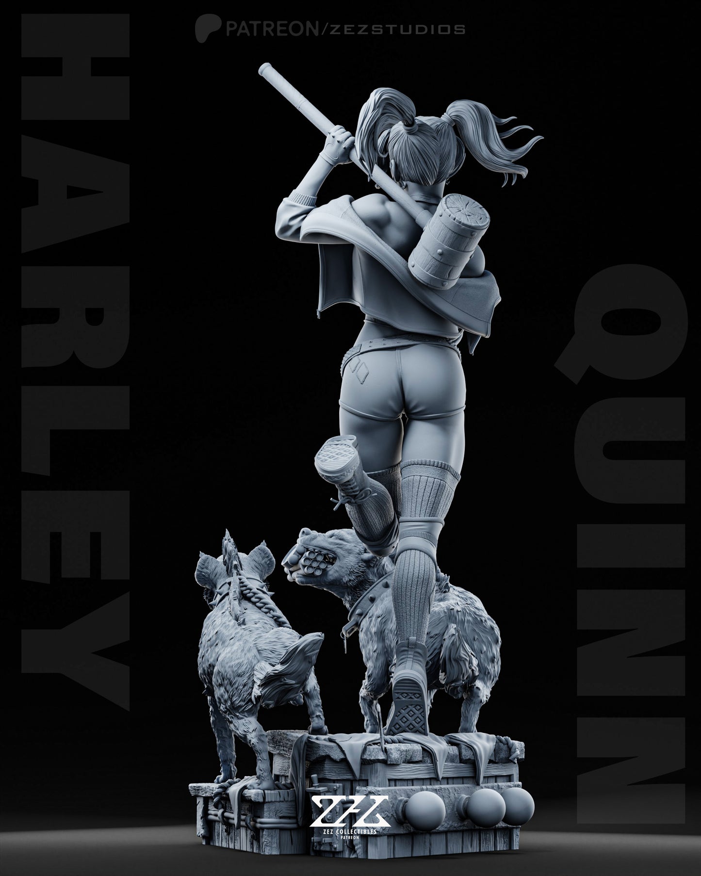 Harley Quinn Statue
