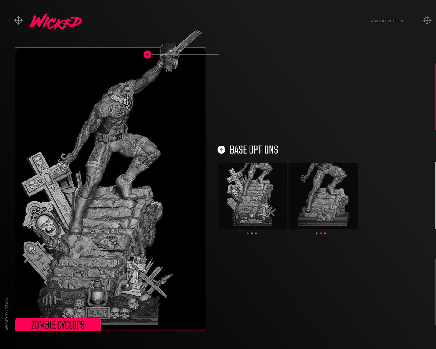 Cyclops Zombie Statue