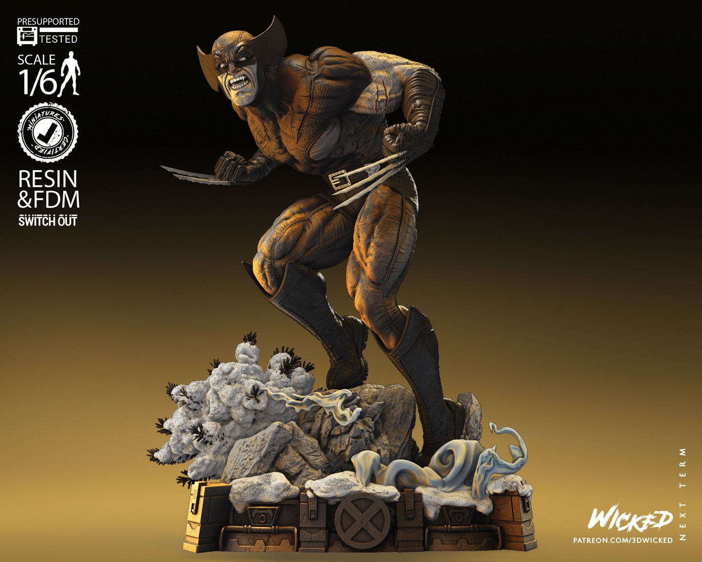 Wolverine (X-Men) Statue