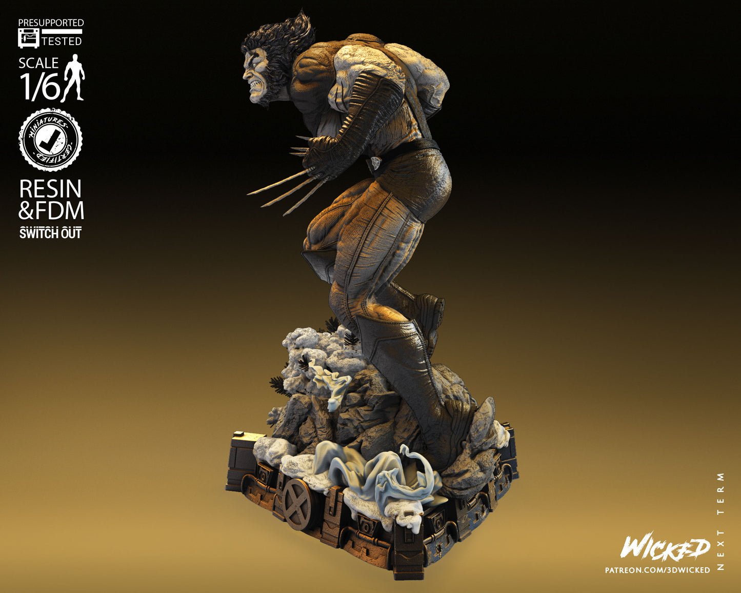 Wolverine (X-Men) Statue