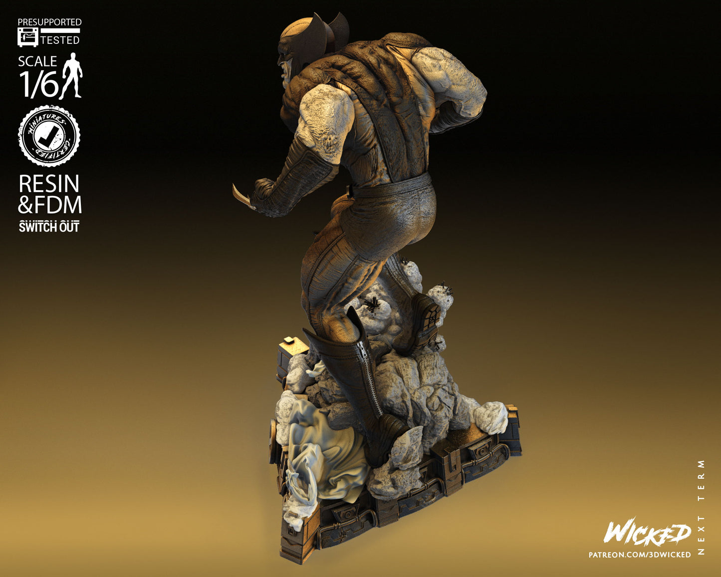 Wolverine (X-Men) Statue