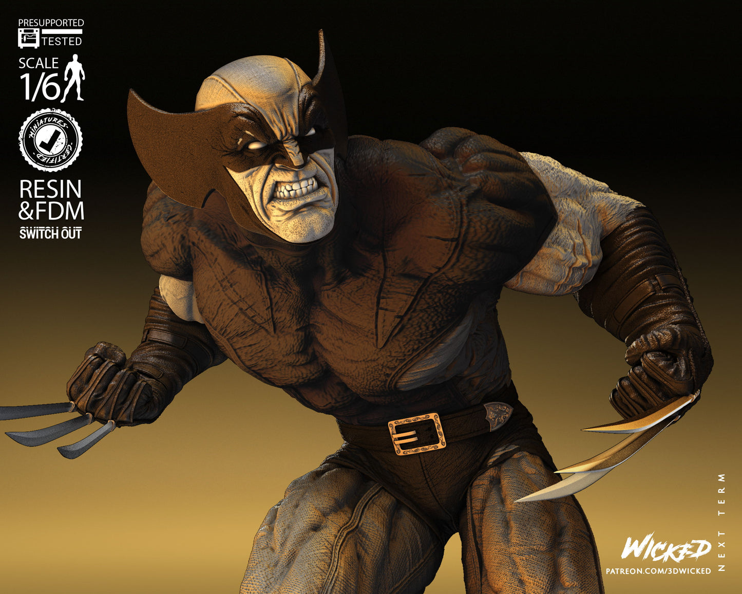 Wolverine (X-Men) Statue