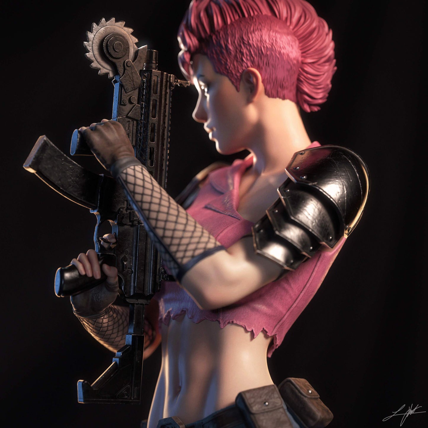 Zarana Statue 3D-Printed Kit