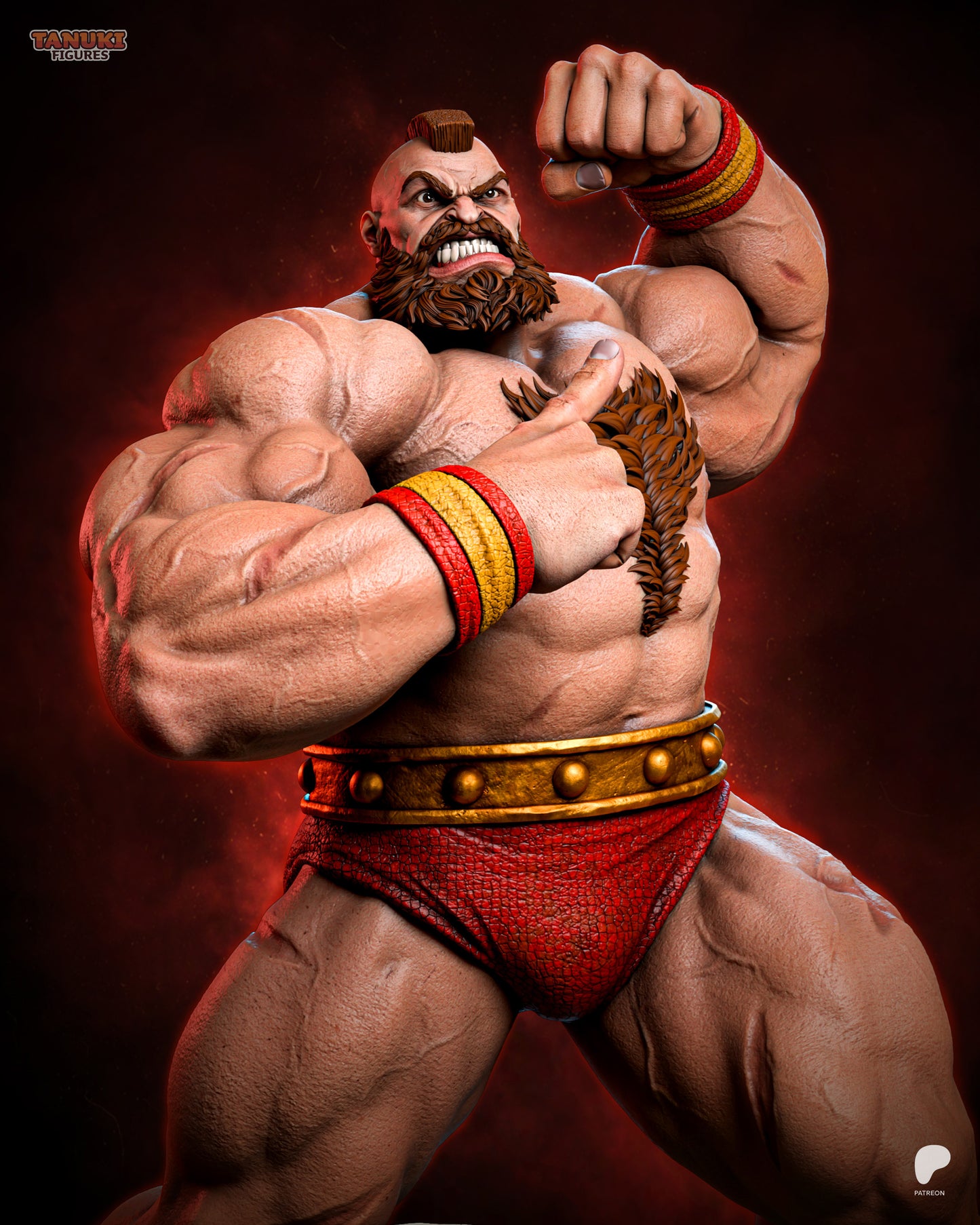 Zangief SF Statue