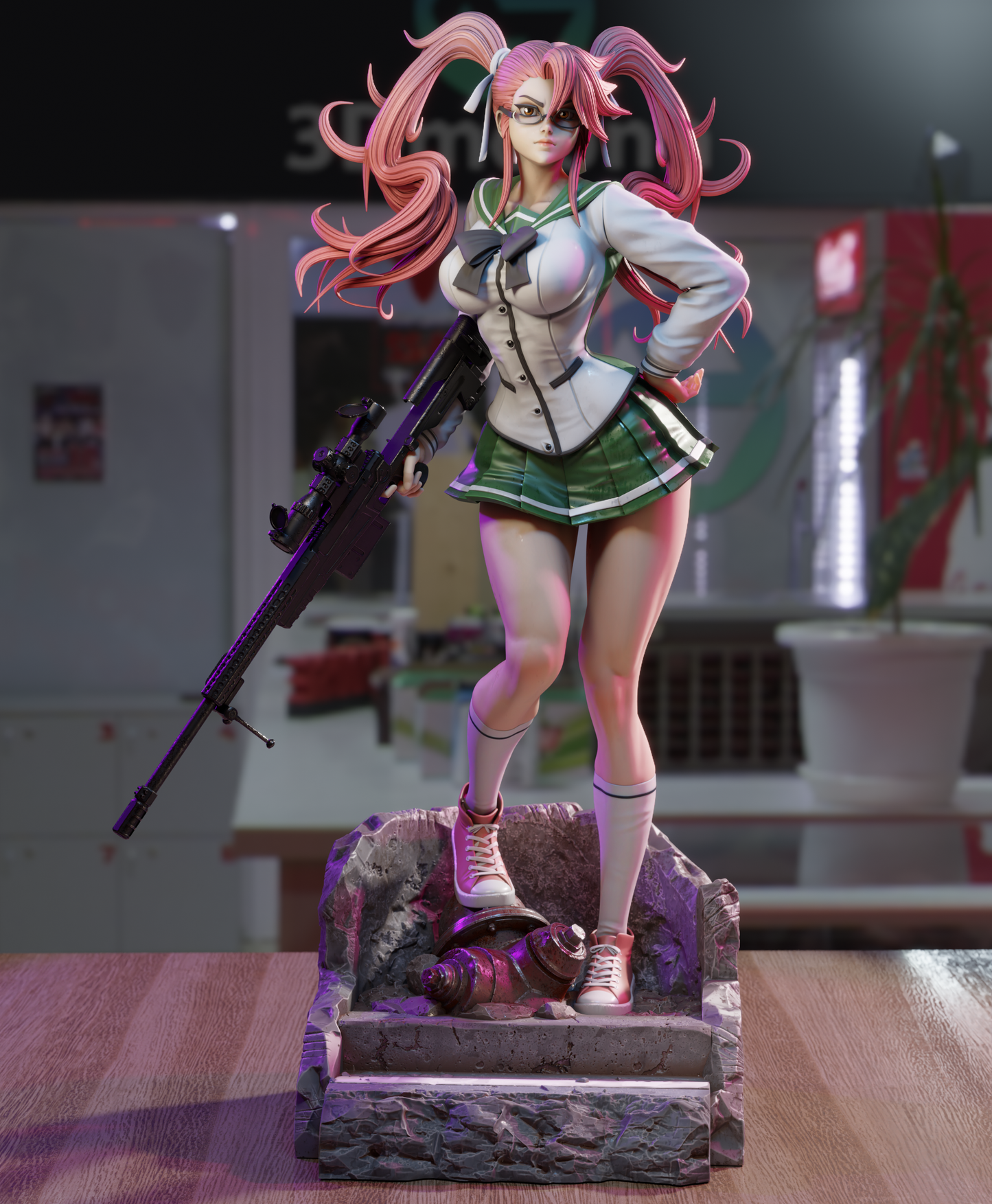 Saya Takagi Statue