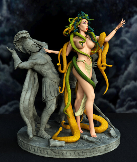 Medusa Diorama 3D-Printed Kit