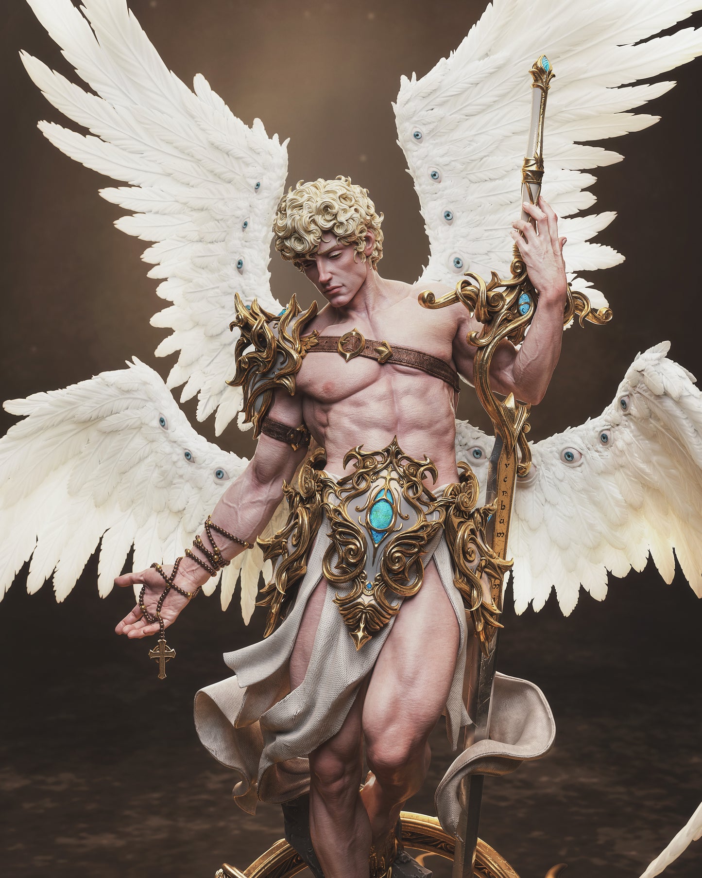 Cherubim Statue