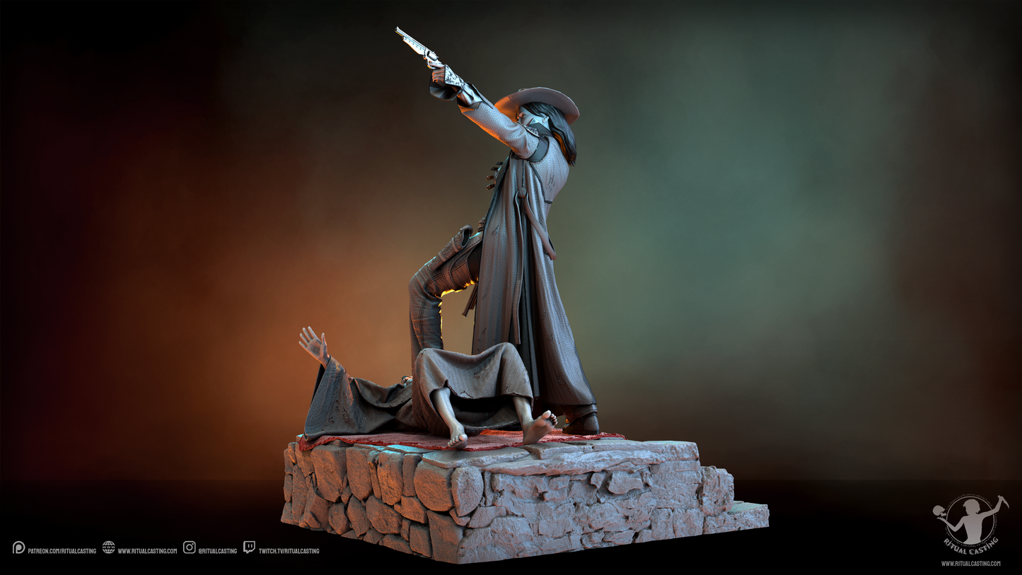 Inquisitor Anya Jaeger Statue