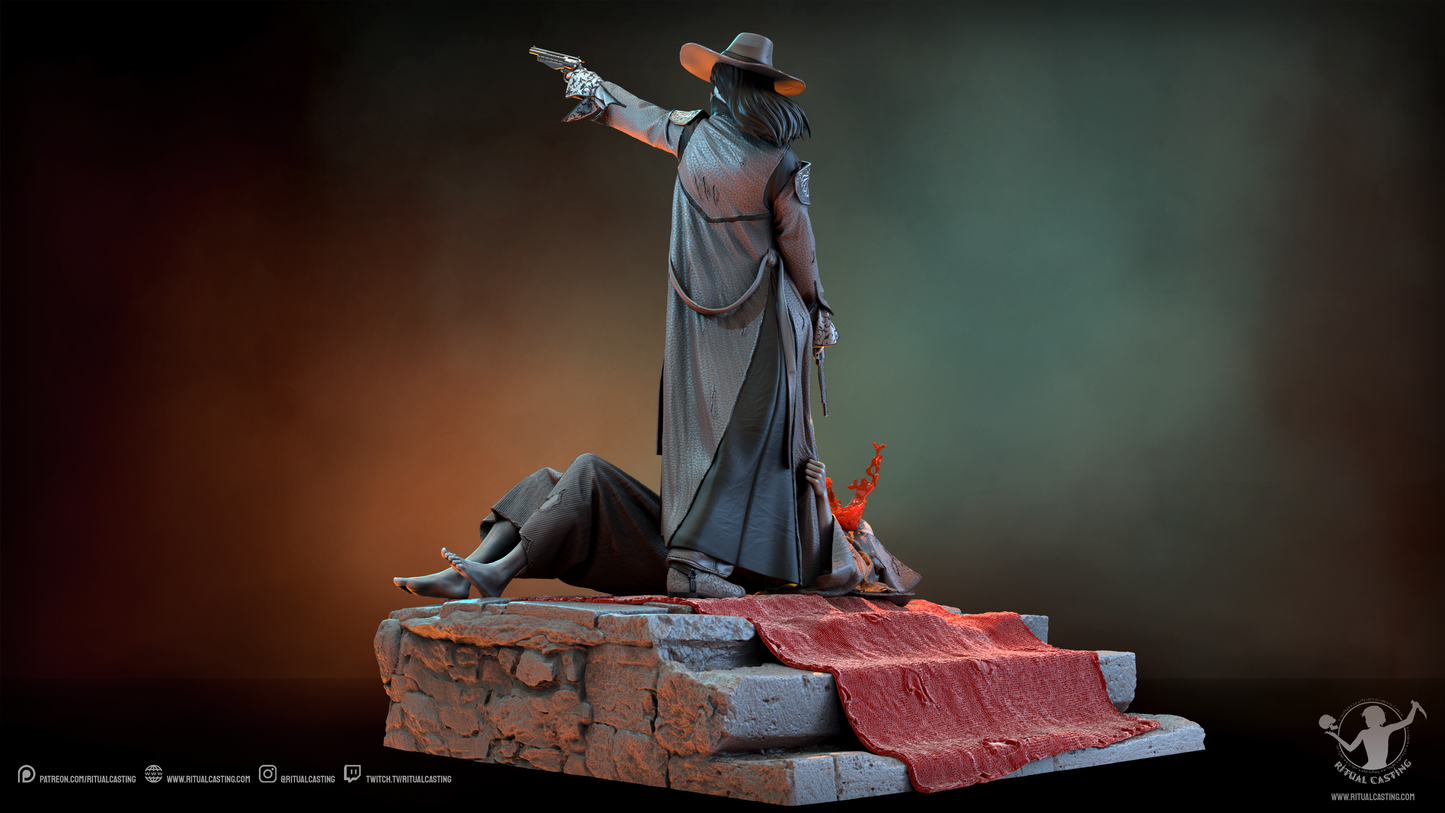 Inquisitor Anya Jaeger Statue