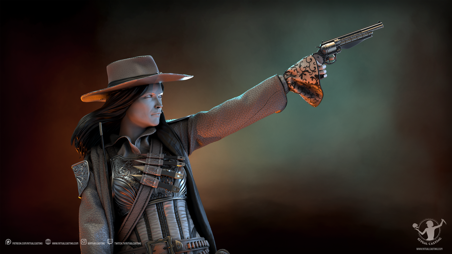 Inquisitor Anya Jaeger Statue