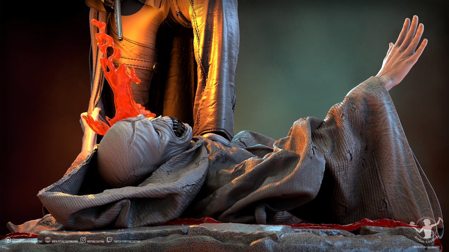 Inquisitor Anya Jaeger Statue