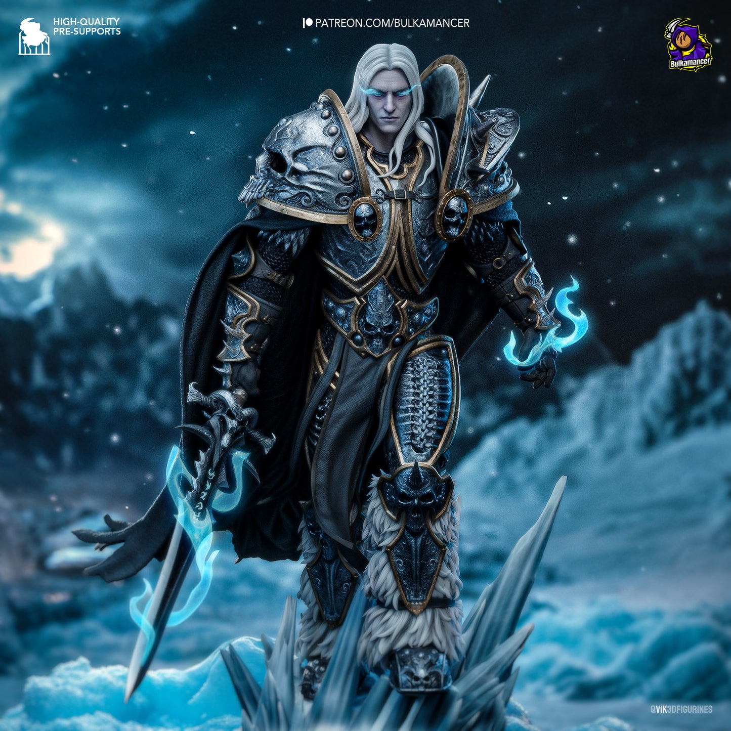 Arthas Statue